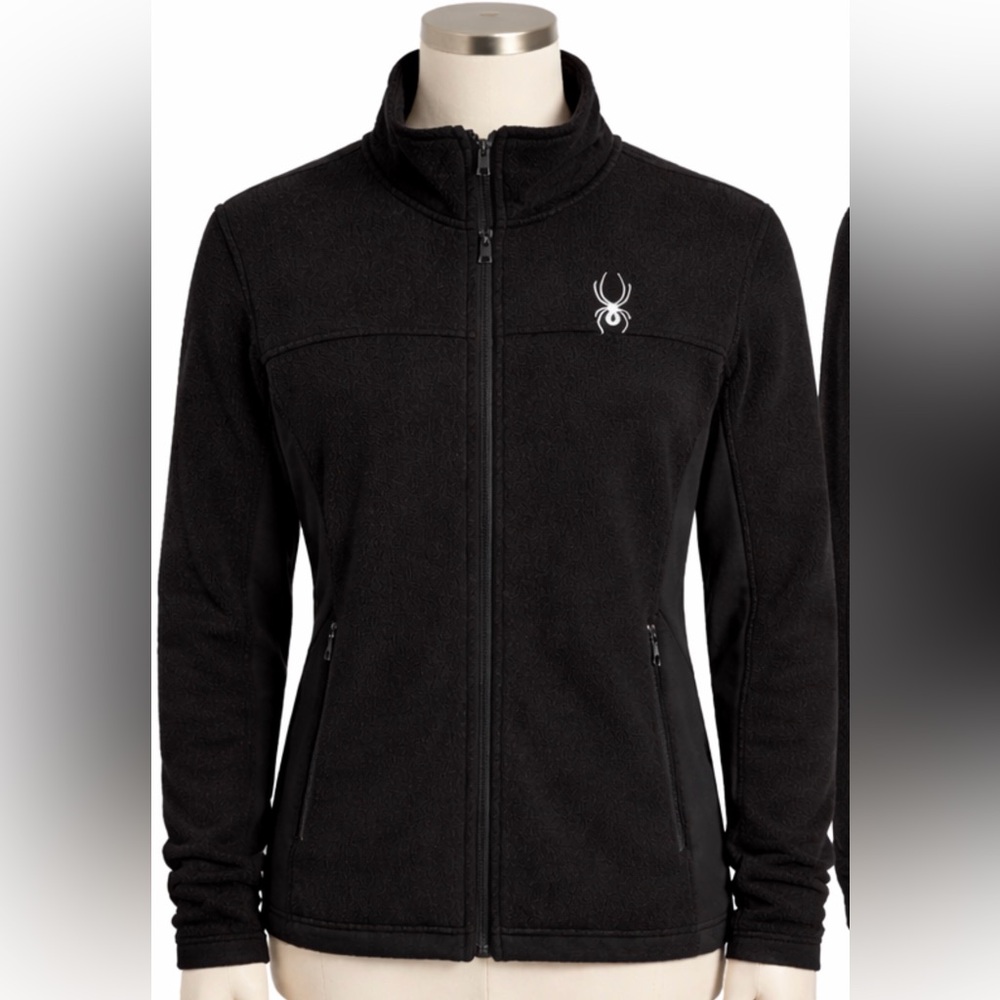 Spyder Men Black Ski Jacket